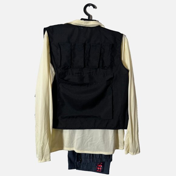 NEW Adult Han Solo Disney Halloween Costume Mens 46 XL Shirt Star Wars Rubies - Picture 5 of 8